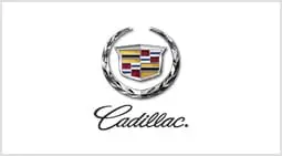 A logo of cadillac car company